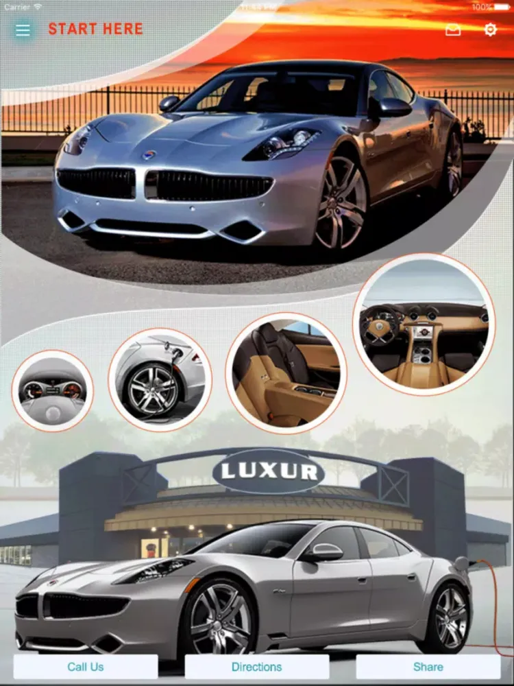 Luxur Fine Cars iPad  Ekran Görüntüleri
