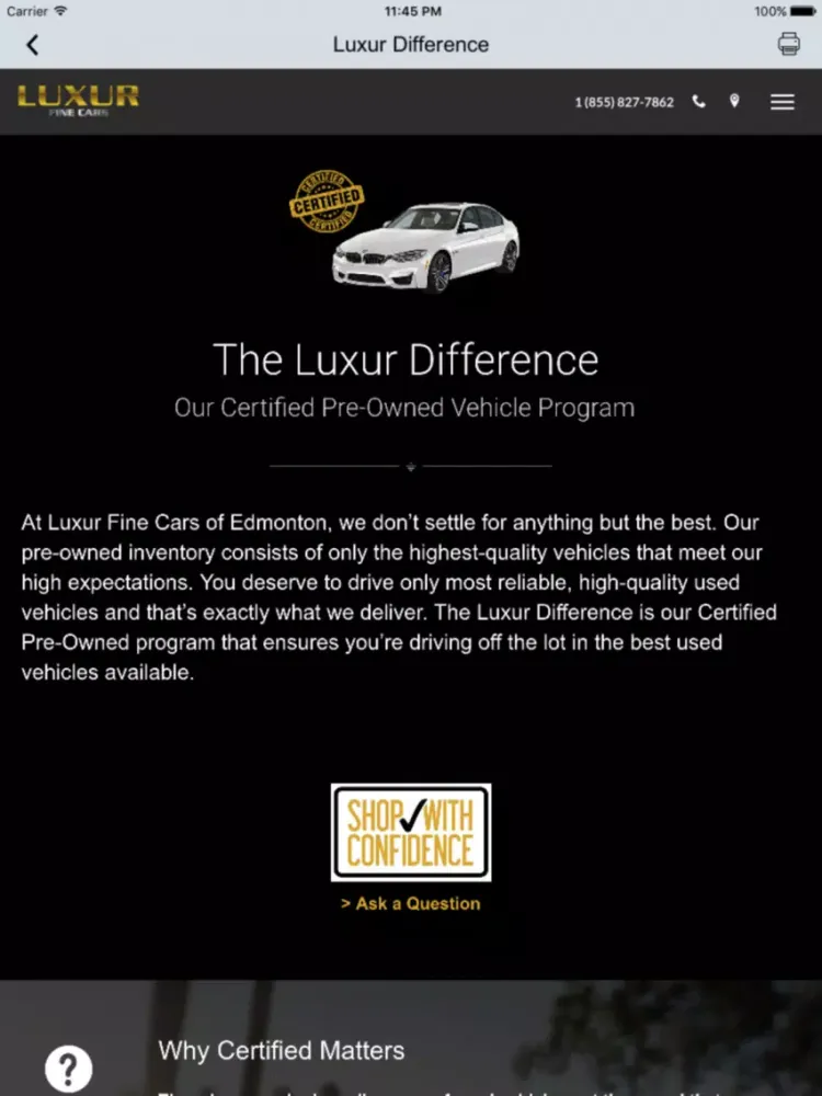 Luxur Fine Cars iPad  Ekran Görüntüleri