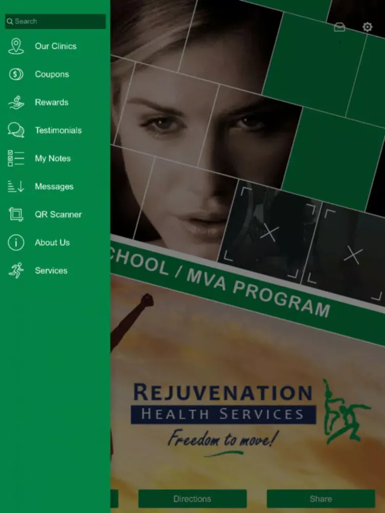 Rejuvenation Health Services iPad  Screenshots