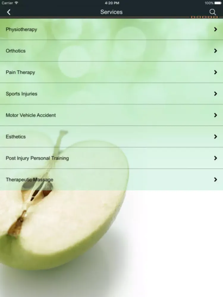 Rejuvenation Health Services iPad  Screenshots