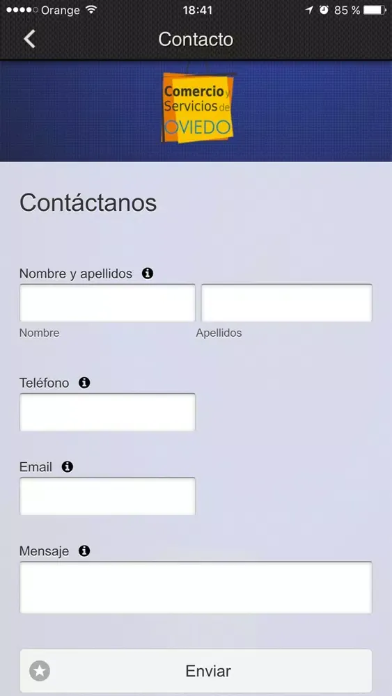 Comercio y Servicios de Oviedo應用截圖