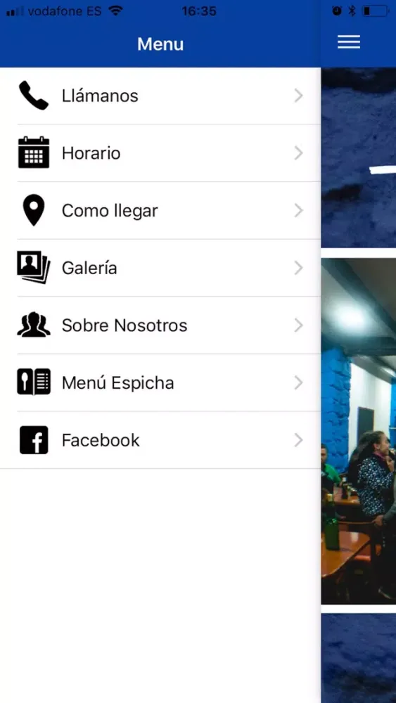 Capturas de pantalla de Sidrería La Parroquia