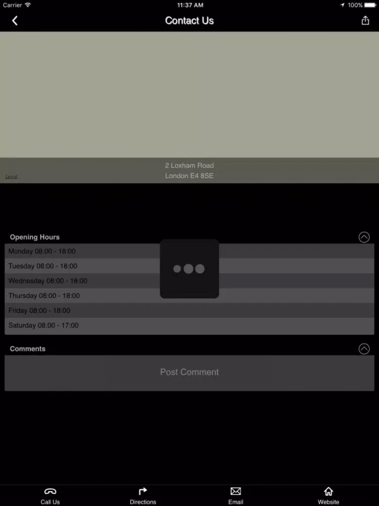 Скриншоты The Tyre Shop iPad 