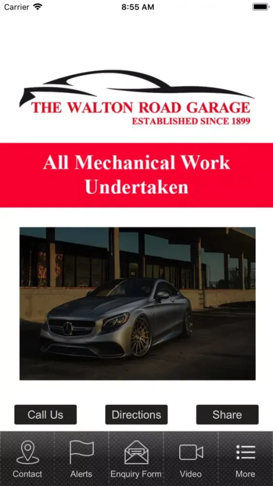 Ảnh chụp màn hình của The Walton Road Garage