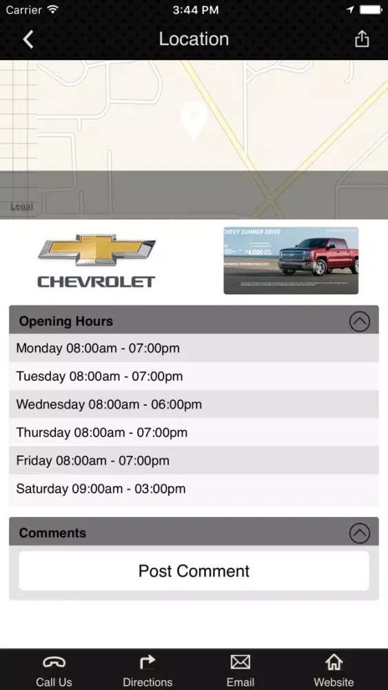 Barry Bunker Chevrolet स्क्रीनशॉट