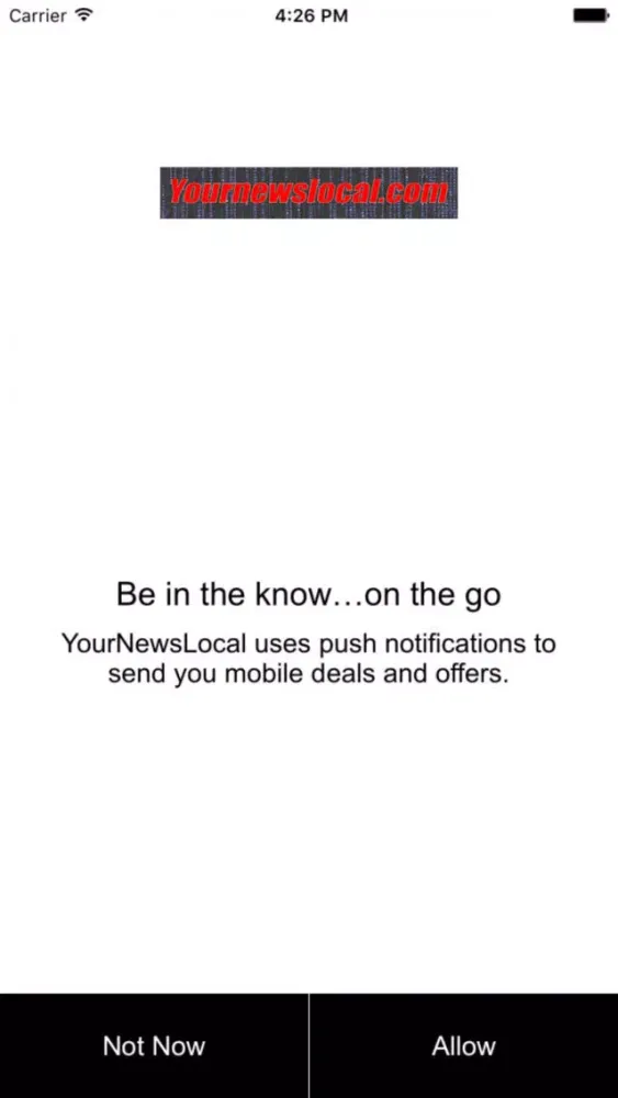 ภาพหน้าจอของ YourNewsLocal