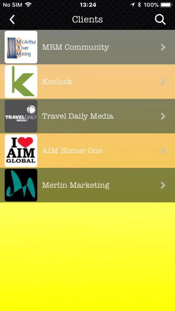 Captures d'écran de Banana Mobile Apps