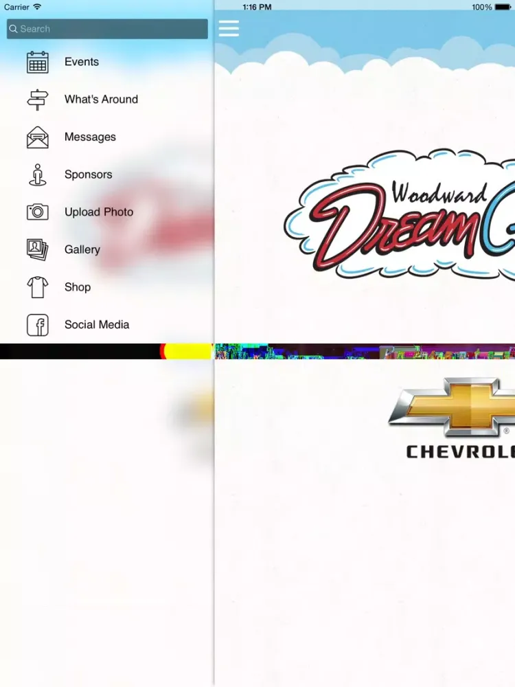 Woodward Dream Cruise iPad 应用截图