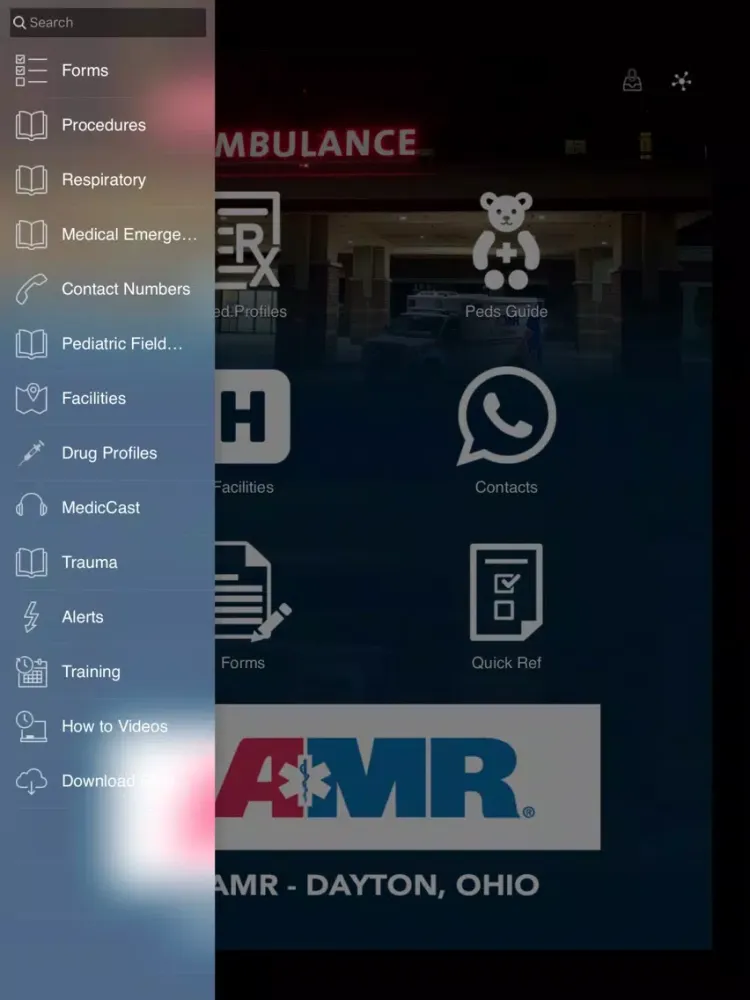 AMR Dayton Ohio iPad  Screenshots