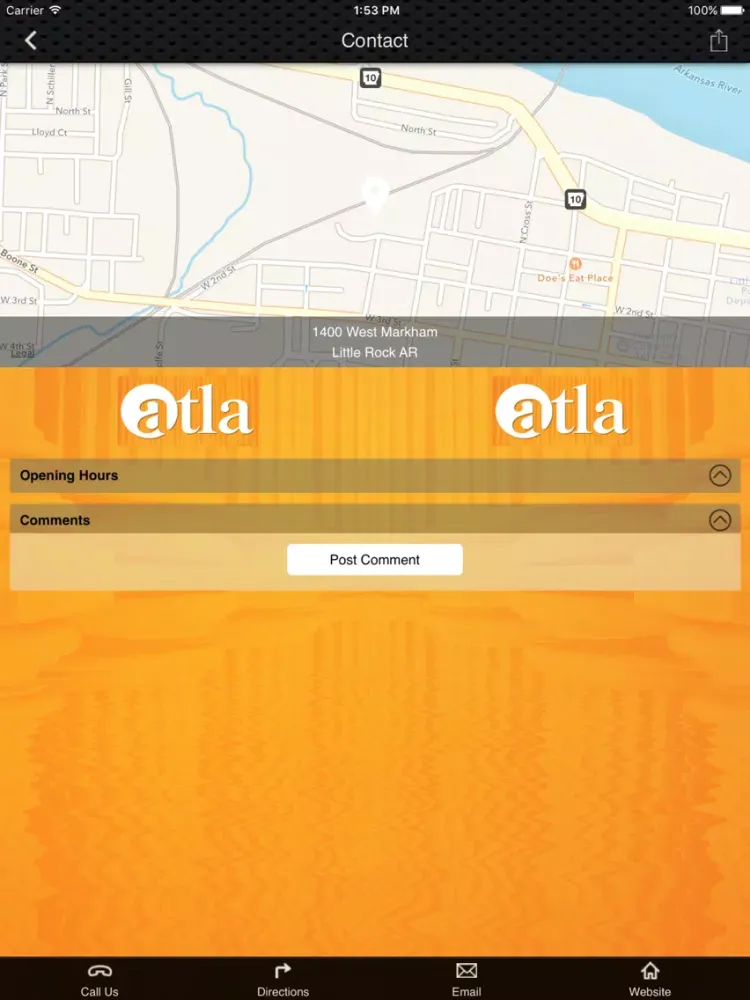 Screenshot di Arkansas Trial Lawyers Assoc. iPad 