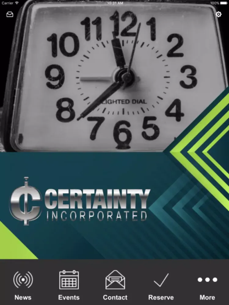Certainty Incorporated iPad  سکرین شاٹس