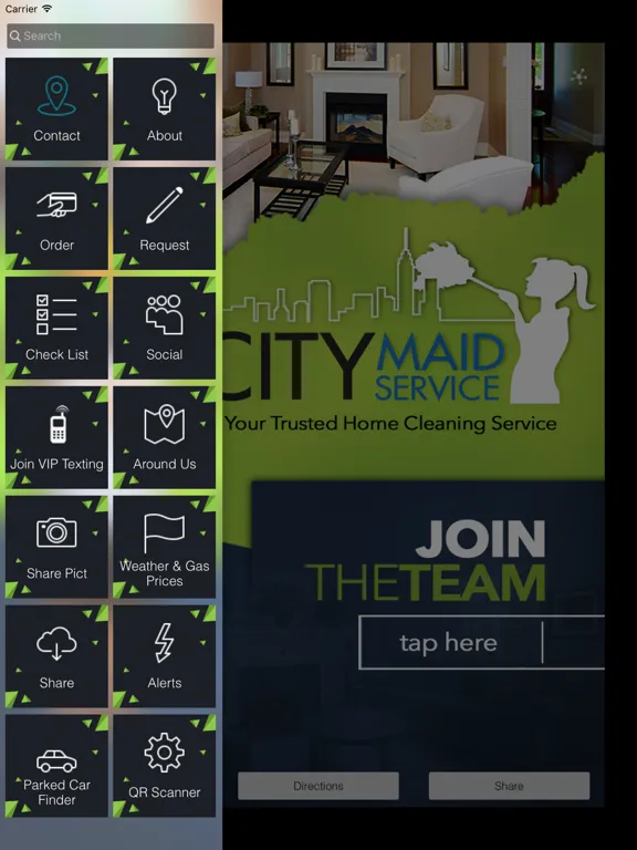 City Maid Service - Home Cleaning Service iPad  Screenshots