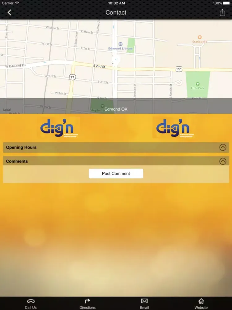 Captures d'écran de dig'n Business Networking iPad 