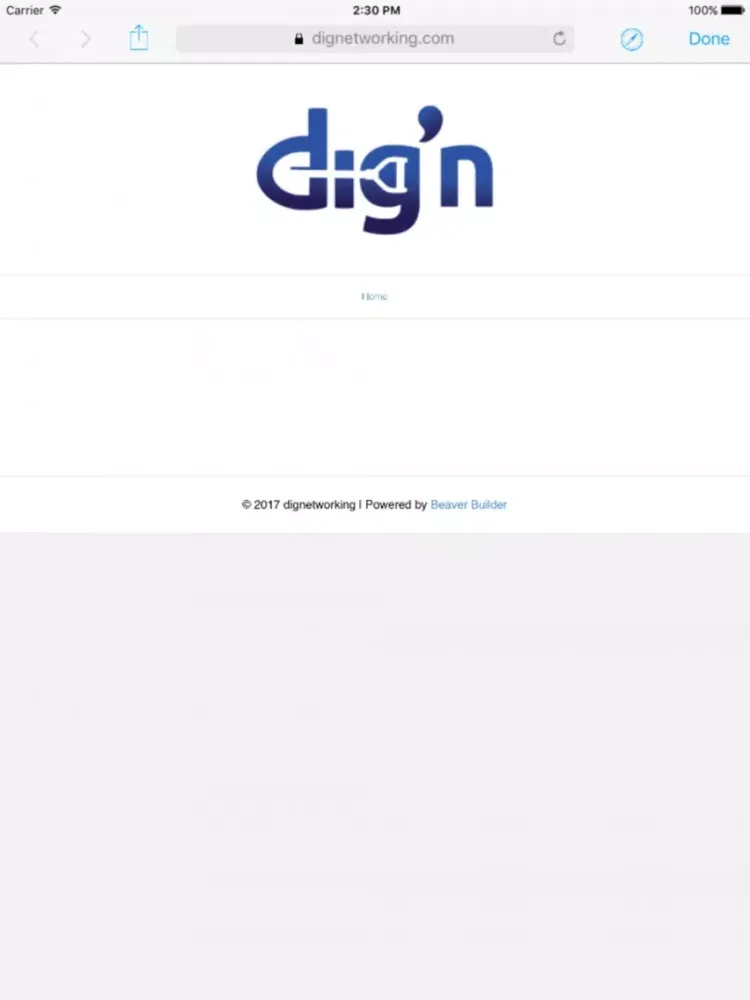 Captures d'écran de dig'n Business Networking iPad 
