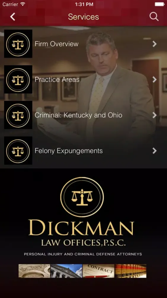 Dickman Law Office Ekran Görüntüleri