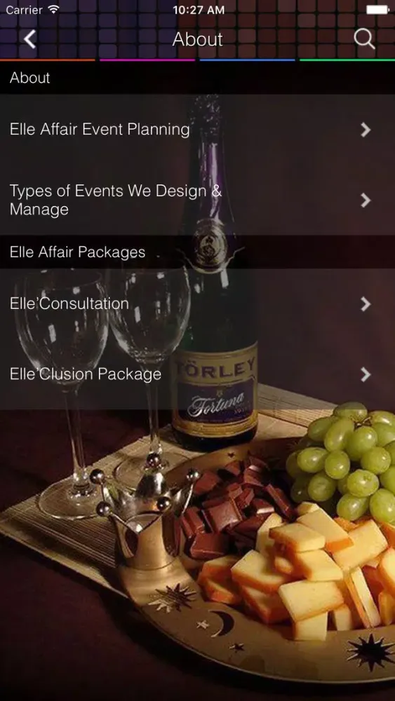 Elle Affair Event Planning应用截图