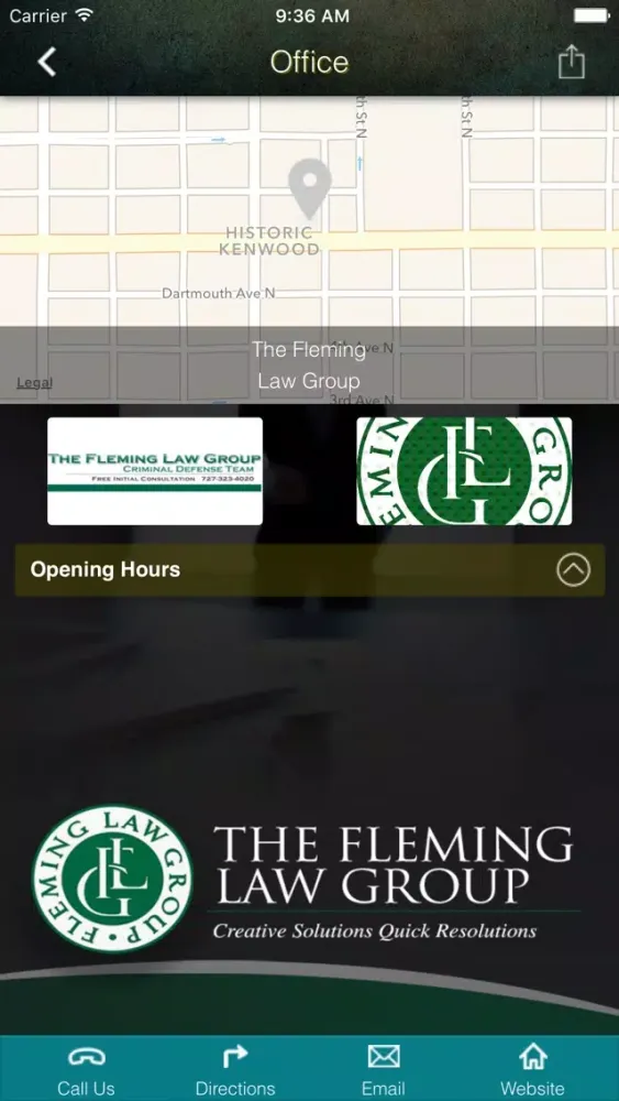 Zrzuty ekranu The Fleming Law Group