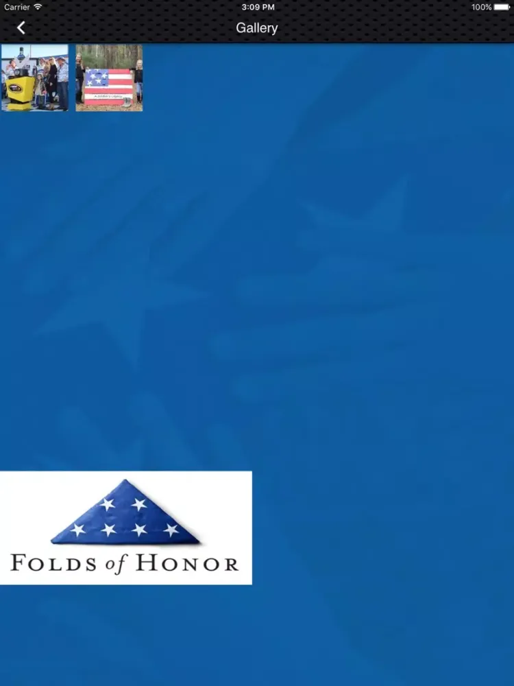 Folds of Honor. iPad  스크린샷