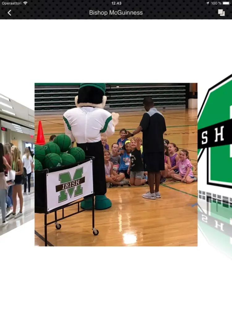 Bishop McGuinness Catholic HS iPad  Screenshots