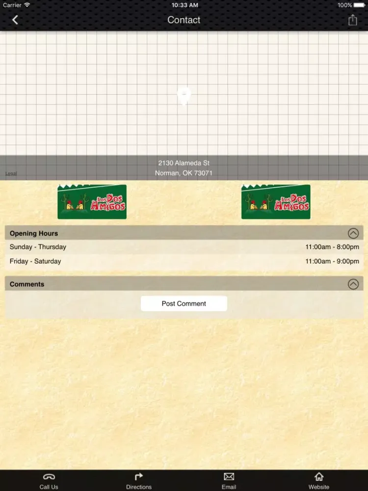 Los Dos Amigos Norman iPad  Screenshots