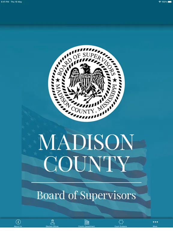 Zrzuty ekranu Madison County Supervisors iPad 
