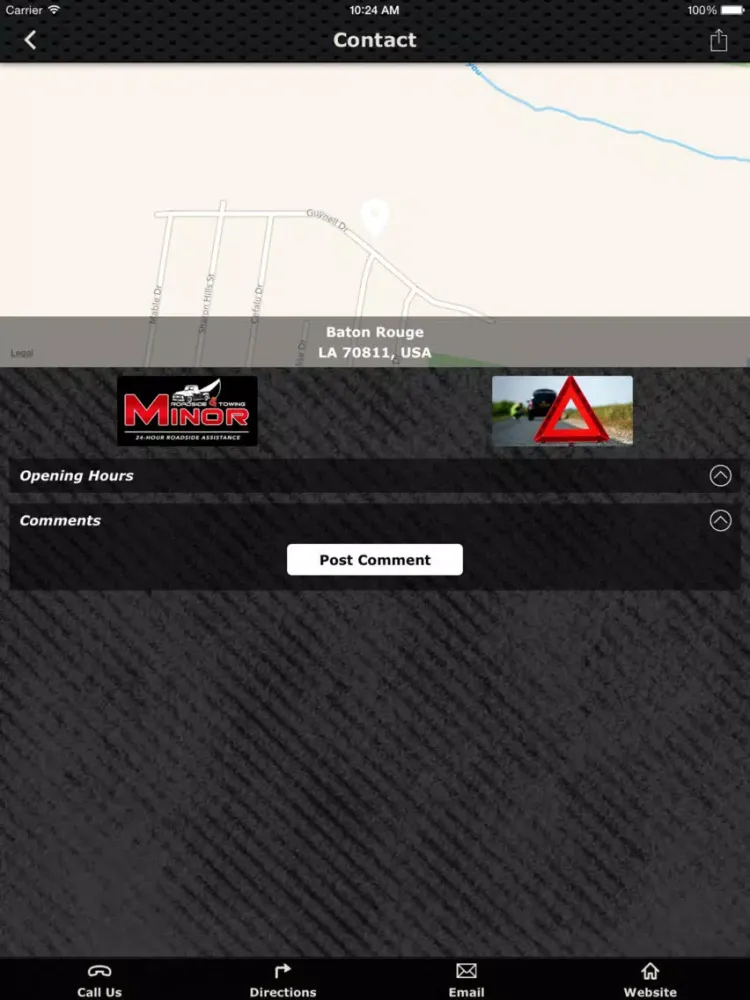 تصاویر Minor Roadside & Towing iPad 