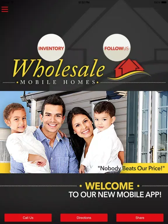 Zrzuty ekranu Wholesale Mobile Homes iPad 