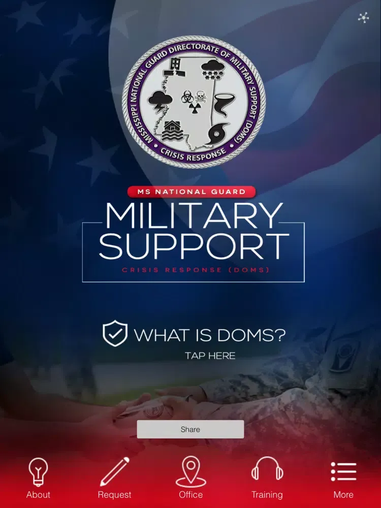 NGMS Guard Military Support iPad  Screenshots