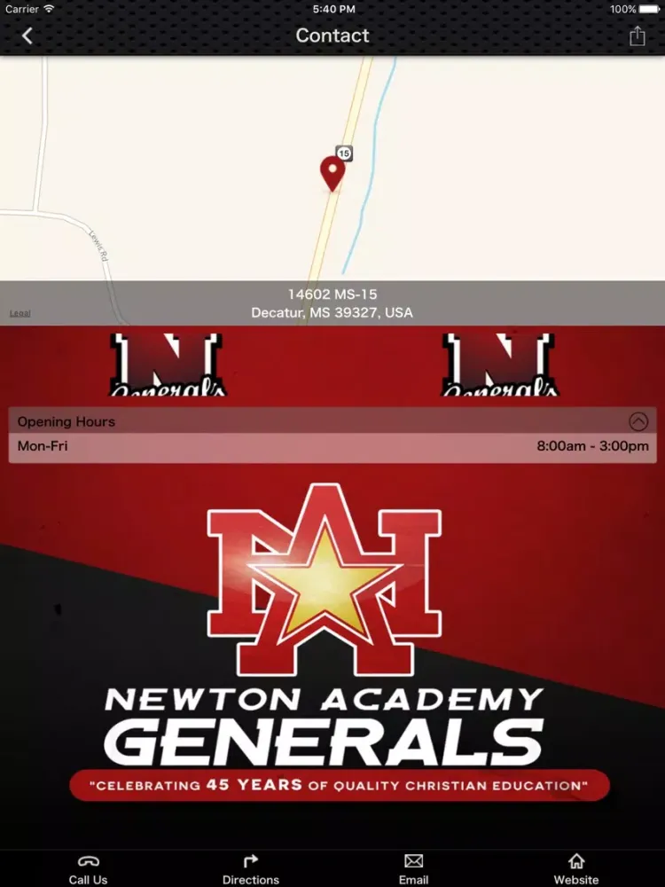 Скриншоты Newton County Academy iPad 