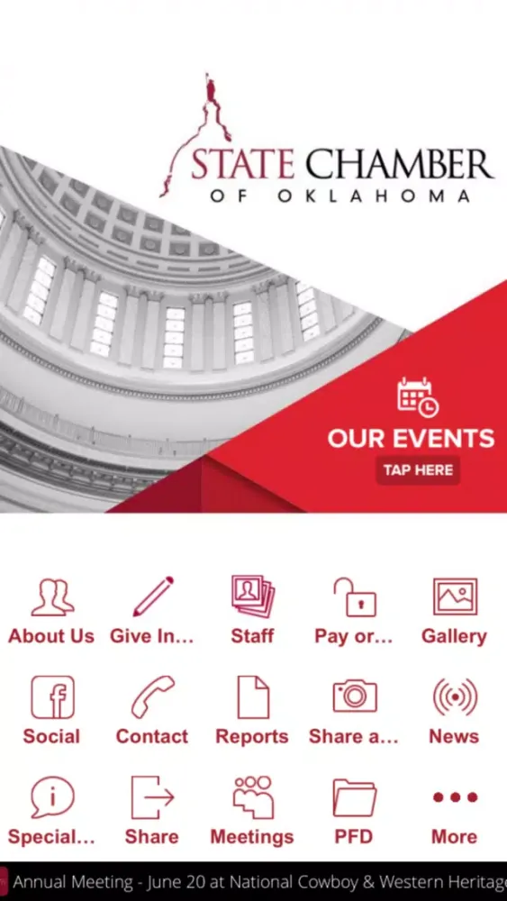 State Chamber of Oklahoma سکرین شاٹس