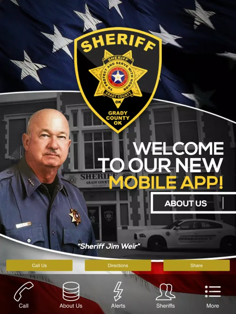 Grady County Sheriff's Office iPad  Screenshots