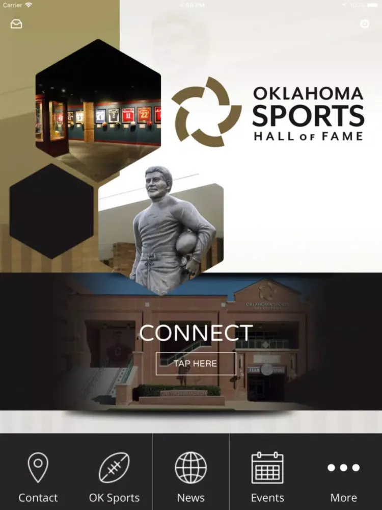 ภาพหน้าจอของ Oklahoma Sports Hall of Fame iPad 