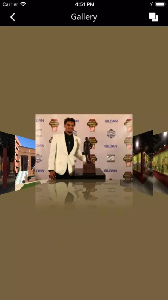 ภาพหน้าจอของ Oklahoma Sports Hall of Fame