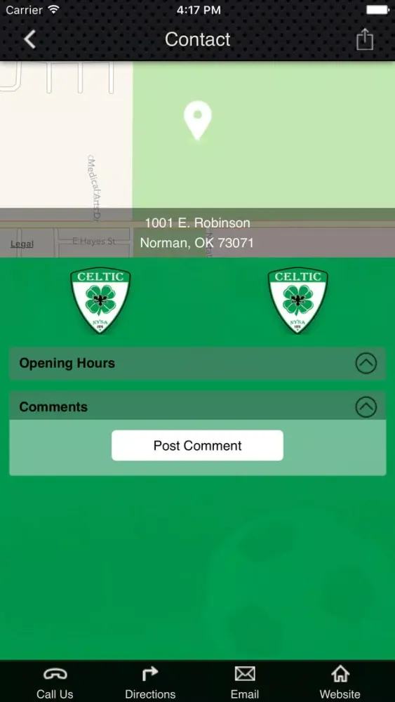Oklahoma Celtic سکرین شاٹس
