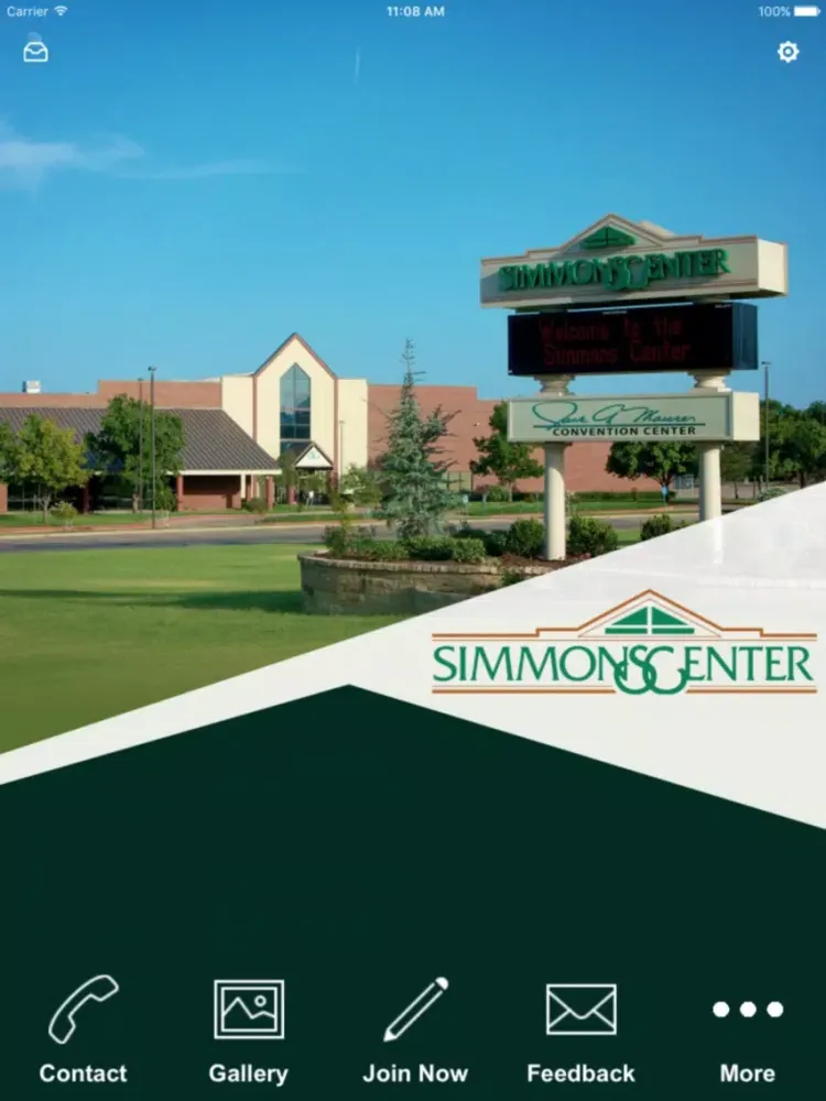 Simmons Center iPad 應用截圖