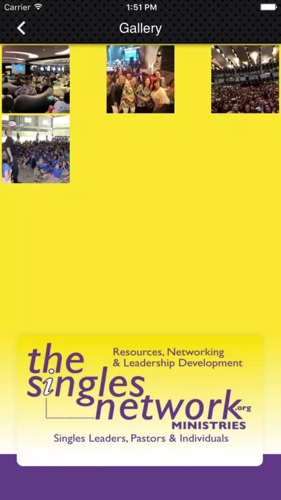The Singles Network Ministries Ekran Görüntüleri