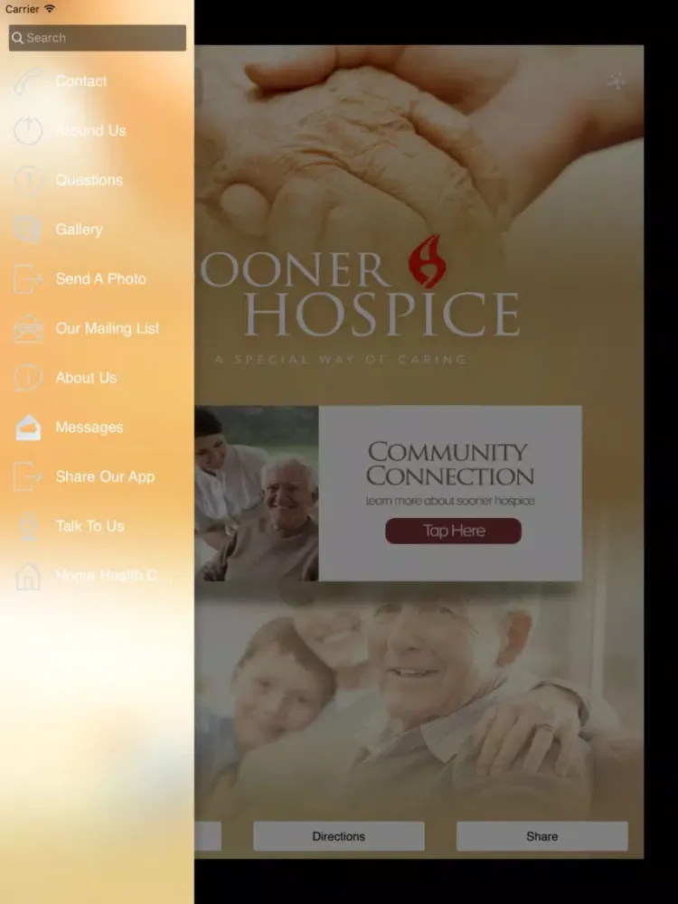 Sooner Hospice iPad  Ekran Görüntüleri