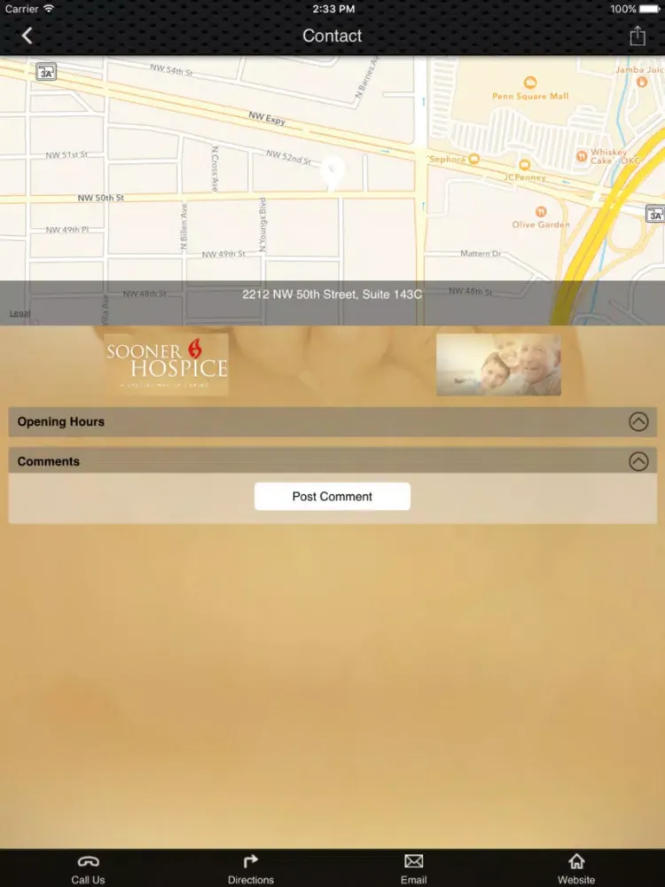 Sooner Hospice iPad  Ekran Görüntüleri