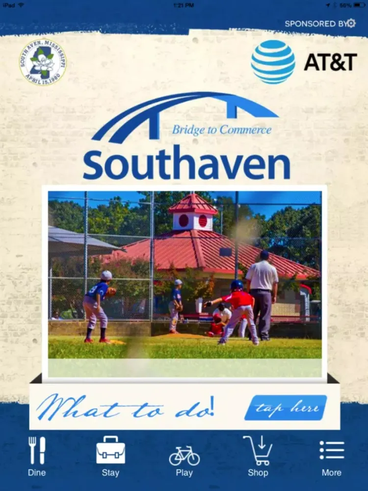 Tangkapan layar Southaven Mississippi iPad 