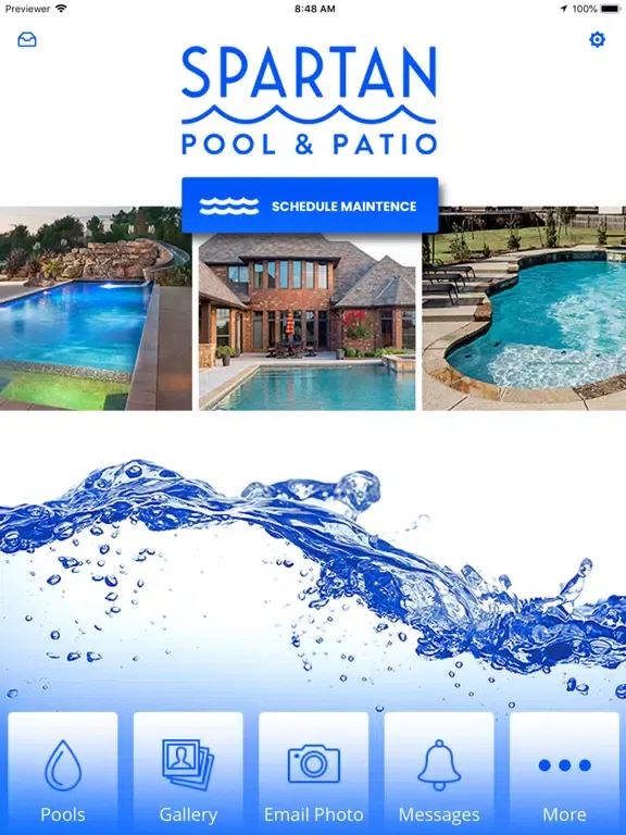 Spartan Pool & Patio iPad 應用截圖