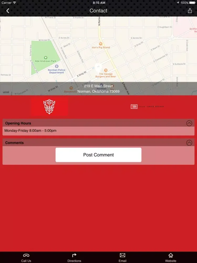 Talley Turner Bertman iPad  스크린샷