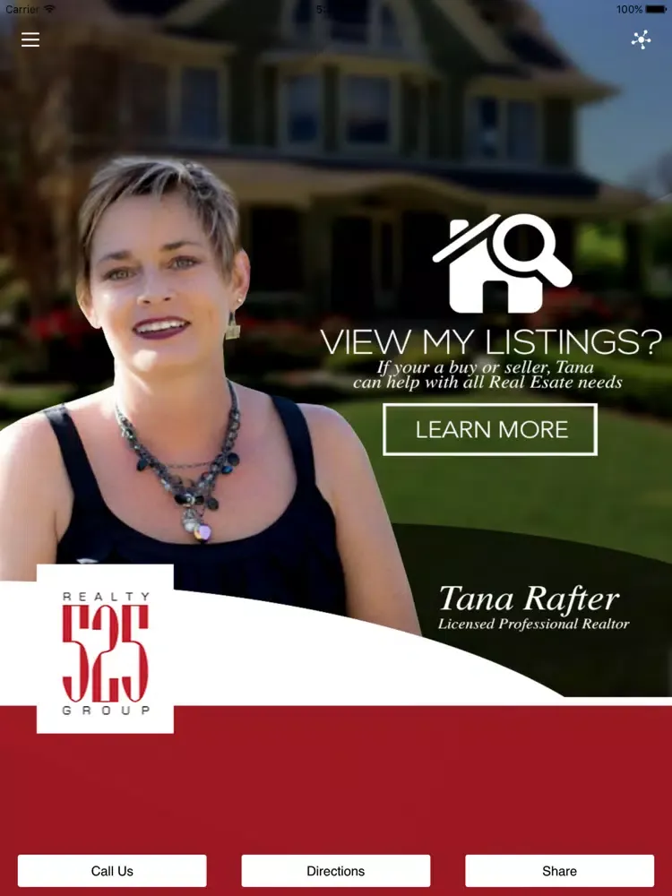 Screenshot di 525 Realty Group-Tana Rafter iPad 