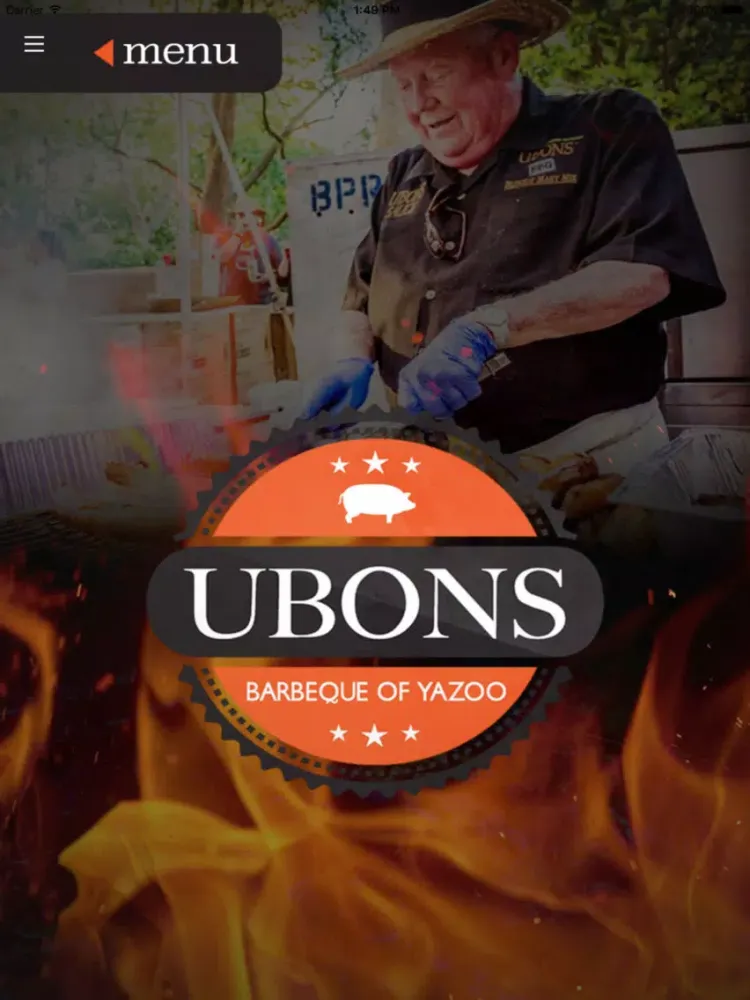 Tangkapan layar Ubon's Barbeque of Yazoo iPad 