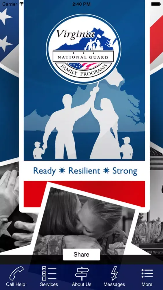 Virginia National Guard Family 스크린샷