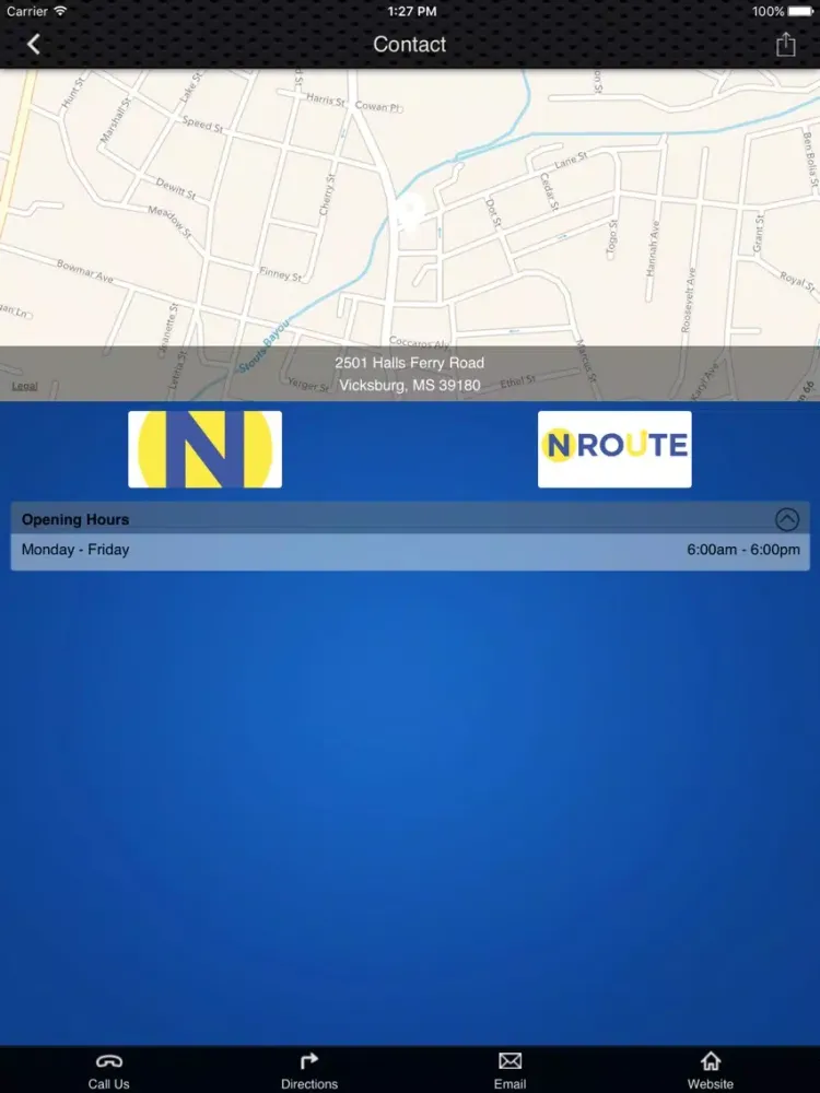 Vicksburg Transit iPad  スクリーンショット