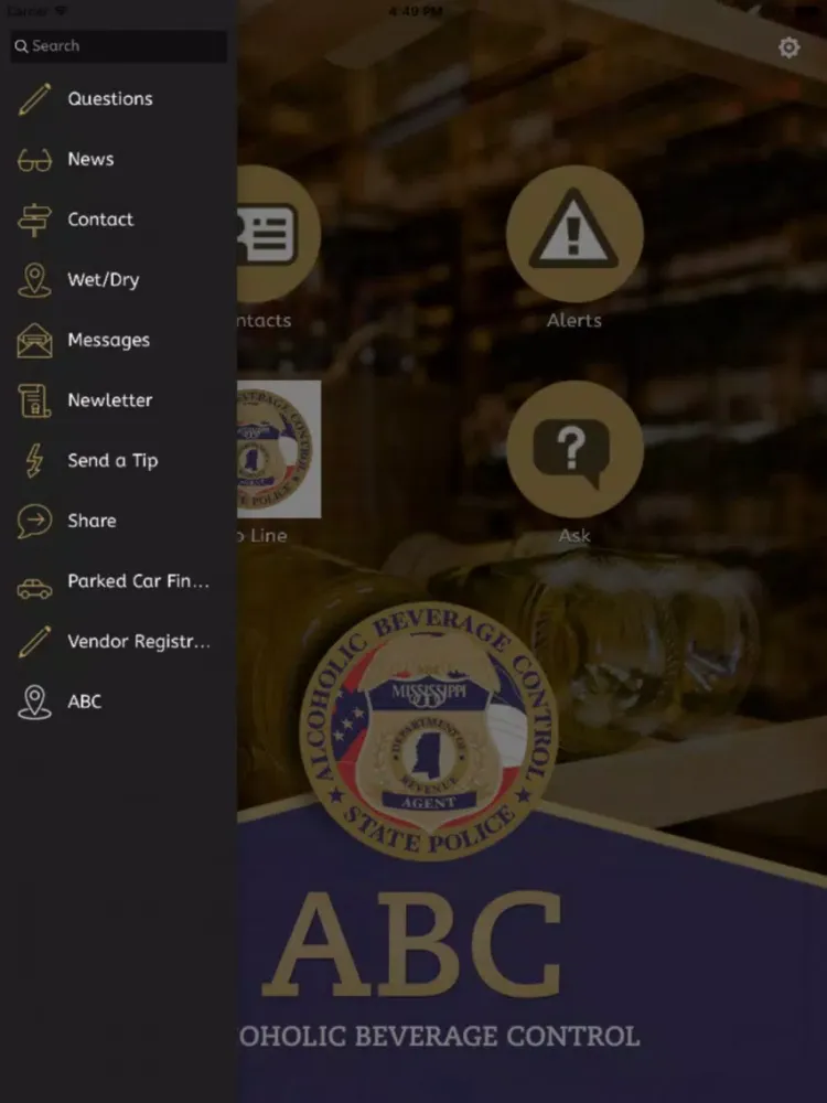 MS Alcoholic Beverage Control iPad 应用截图