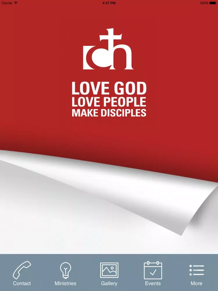 Colonial Heights Baptist Church iPad 应用截图