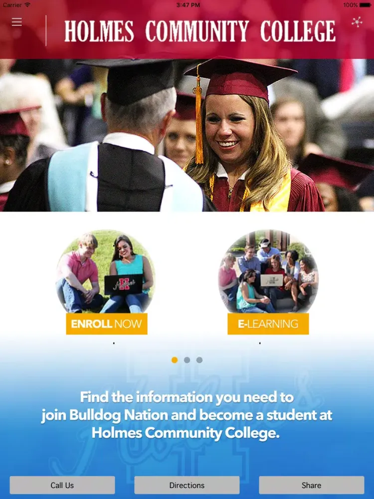 Screenshot di Holmes Community College - Your Path iPad 