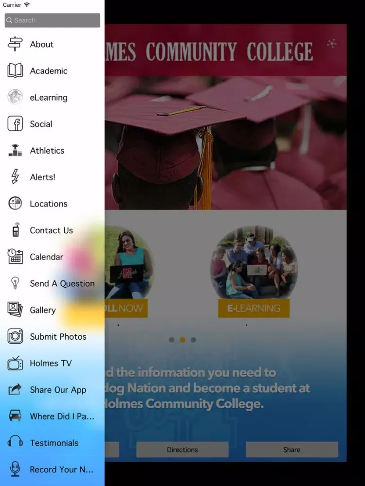 Screenshot di Holmes Community College - Your Path iPad 