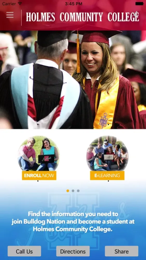 Screenshot di Holmes Community College - Your Path